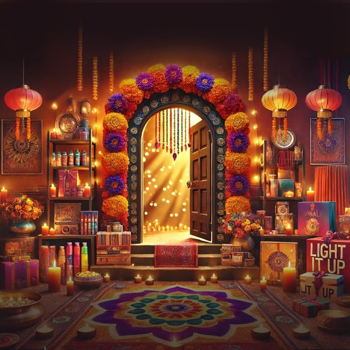 Generic image of a Diwali decor